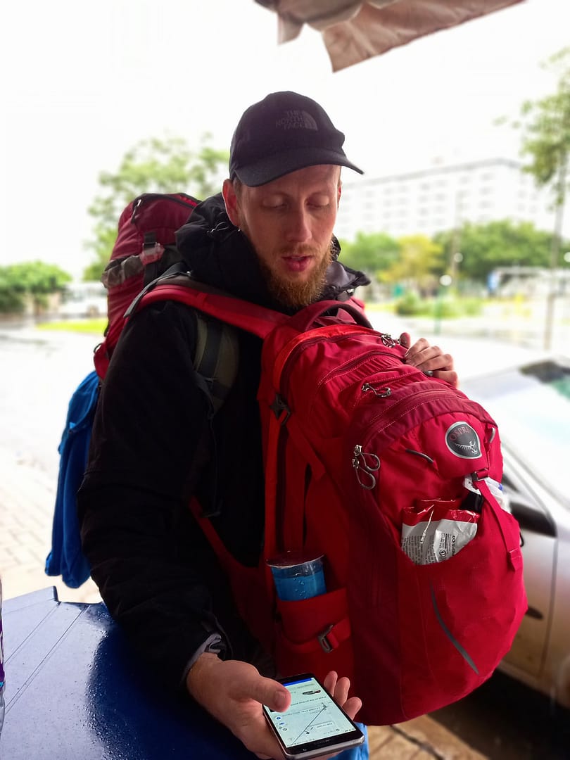 foz do iguaçu - waiting for an Uber